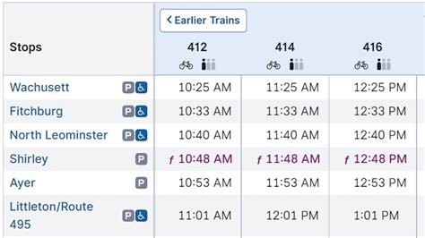 Commuter Rail One-Way Zones 1A - 10 2. . Commuter rail schedule quincy